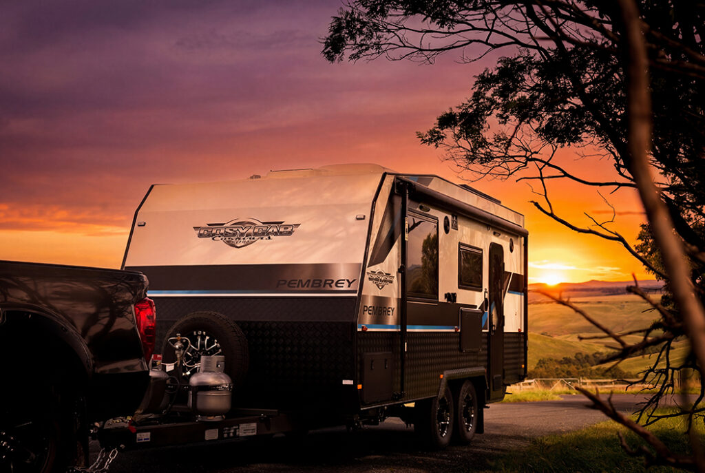 Cosy Cab Caravan Sundown Image